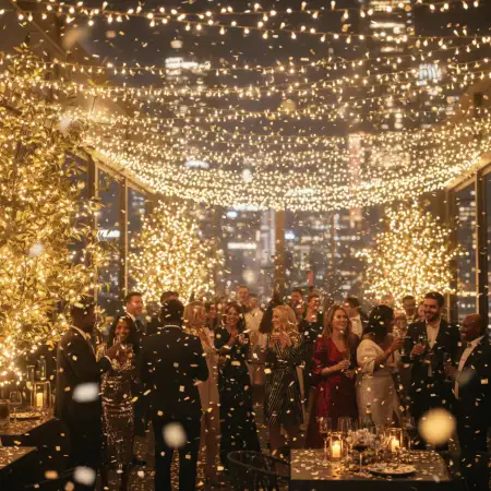 Free New Year Party Background Hd Vfx Effect Background Download