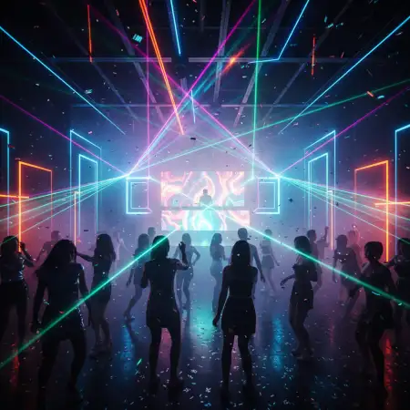 Free New Year Party Background Premium Stock Image Background Download