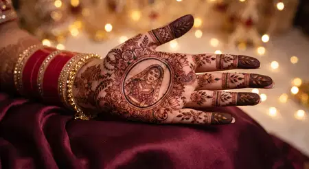 newly married karwa chauth mehndi design 2026 - Karwa Chauth Mehndi Design 2026