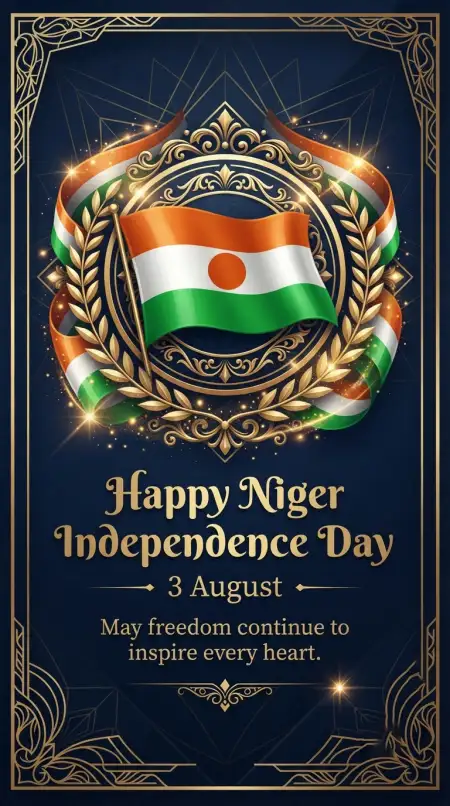 Niger Flag Vector For Independence Day - Free Niger Independence Day 2026 Download