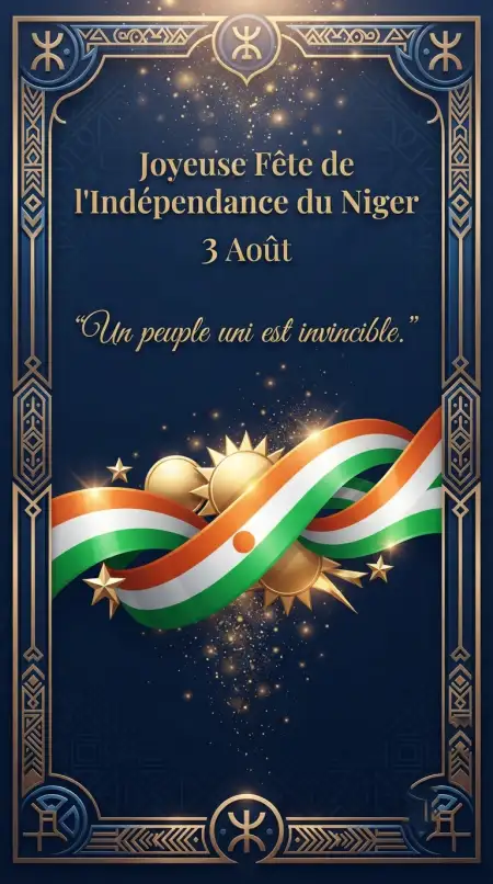 Niger Independence Day 2026 Banner Background - Free Niger Independence Day 2026 Download