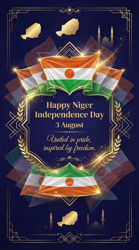Niger Independence Day 2026 Vector Design - Free Niger Independence Day 2026 Download