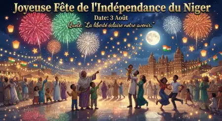 Niger Independence Day 2026 Wishes Images - Free Niger Independence Day 2026 Download