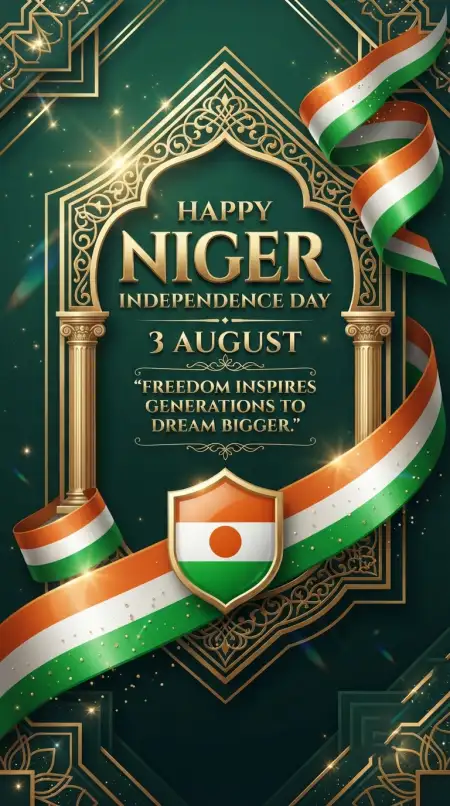 Niger Independence Day 3d Render Design - Free Niger Independence Day 2026 Download