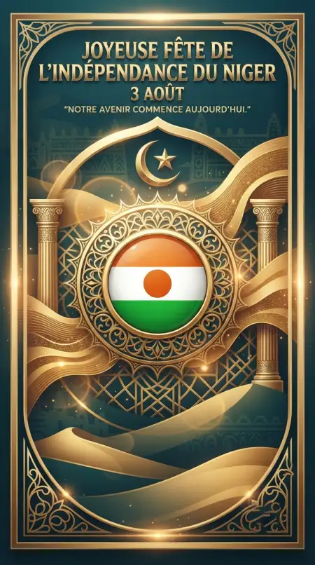 Niger Independence Day Ai Vector Template - Free Niger Independence Day 2026 Download