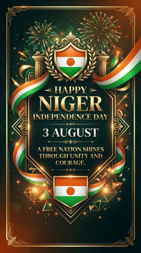 Niger Independence Day Flyer Template Free Download - Free Niger Independence Day 2026 Download