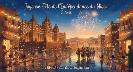 Niger Independence Day Linkedin Banner - Free Niger Independence Day 2026 Download