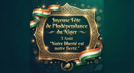 Niger Independence Day Message Images - Free Niger Independence Day 2026 Download