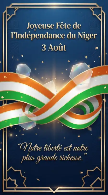 Niger Republic Day Patriotic Design 2026 - Free Niger Independence Day 2026 Download