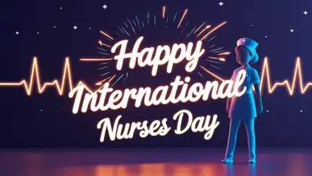 Nurses Day Message For Community Healthcare Workers - Free Related Happy Iinternational Nurses Day Image
