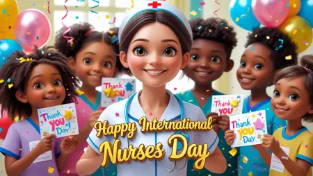 Nurses Day Special Quotes To Say Thank You - Free Related Happy Iinternational Nurses Day Image