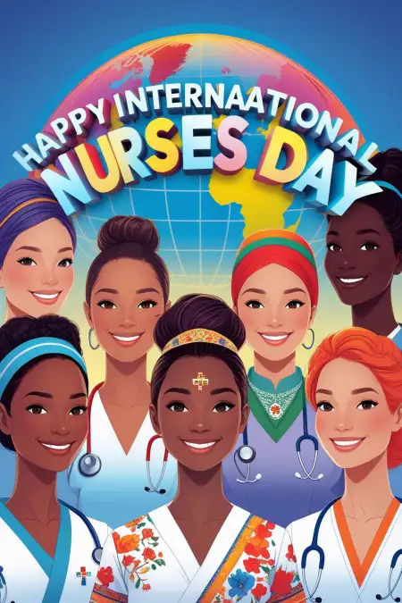 Nurses Day Wishes And Appreciation Message - Free Related Happy Iinternational Nurses Day Image