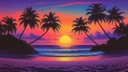 Ocean Beach Desktop Wallpaper Download - Free Wall Download