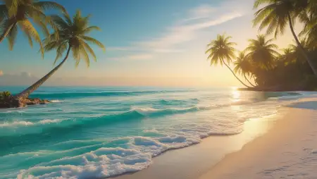 Ocean Waves Background Image Hd - Free Zoom Background Download