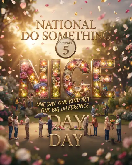 october 5 do something nice day quotes