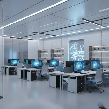 Free Office Interior Background For It Company Background Download