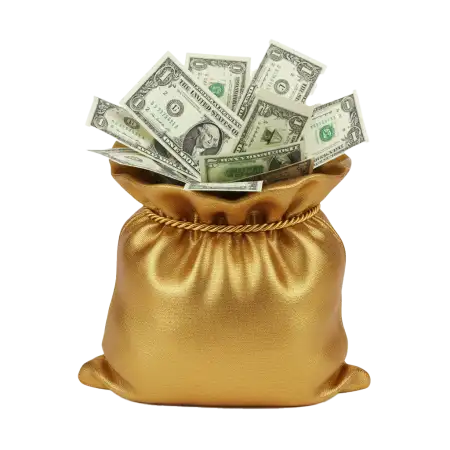Free Old Vintage Money Bag Png PNG Image Download