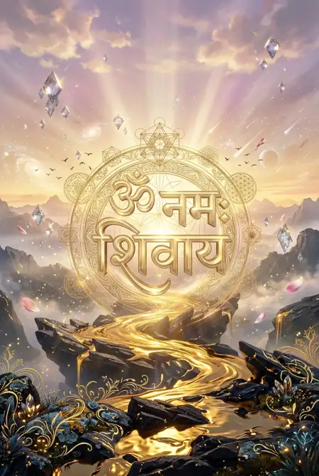 Om Namah Shivaya Positive Energy Wallpaper - Free Om Namah Shivaya Wallpaper Download