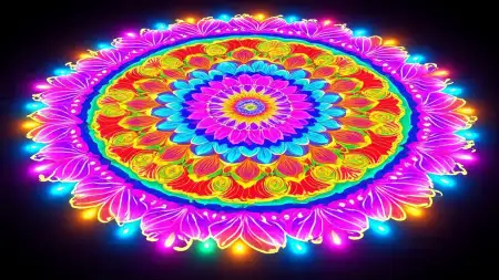 Onam Digital Art Background Design - Free Onam Background Download