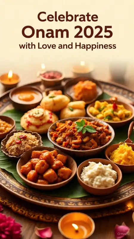 Onam Festival Photos 2025 Of Onam Special Dishes - Free Onam Festival Photos 2025 Download