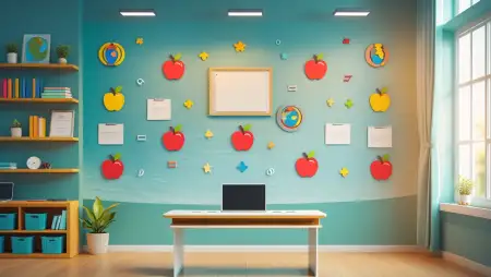 Online Teaching Background For School - Free Zoom Background Download