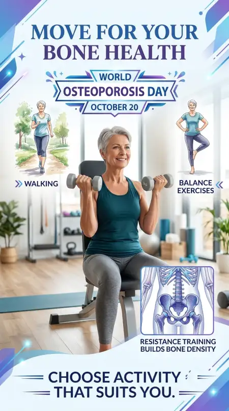 osteoporosis awareness flyer template