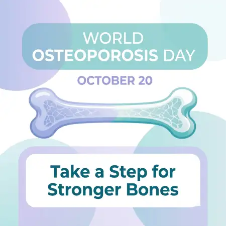 osteoporosis awareness social media post