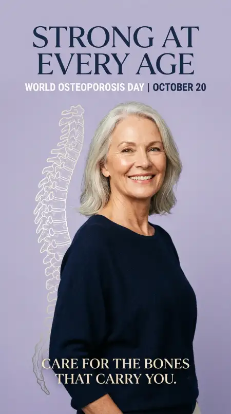 osteoporosis healthcare poster png