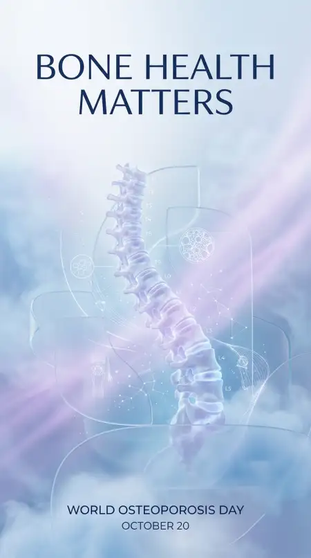 osteoporosis medical awareness background