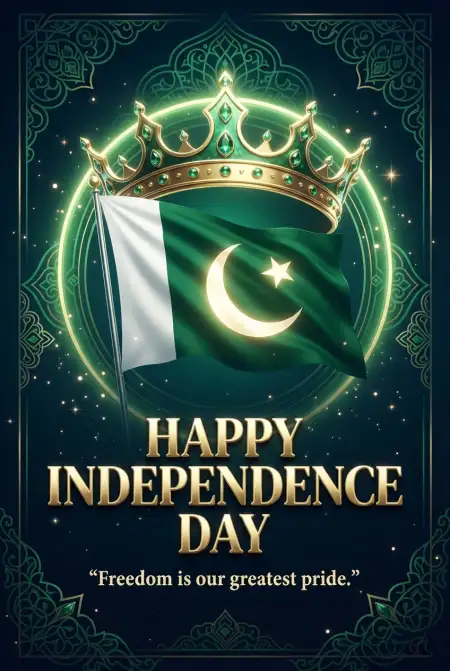 Pakistan Flag Independence Day Facebook Post - Free Pakistan Independence Day 2026 Download