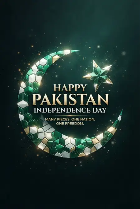 Pakistan Independence Day 2026 Digital Invitation - Free Pakistan Independence Day 2026 Download