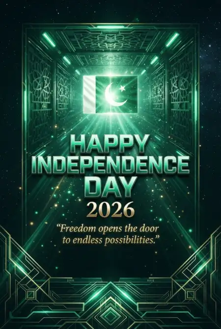 Pakistan Independence Day 2026 Event Banner - Free Pakistan Independence Day 2026 Download