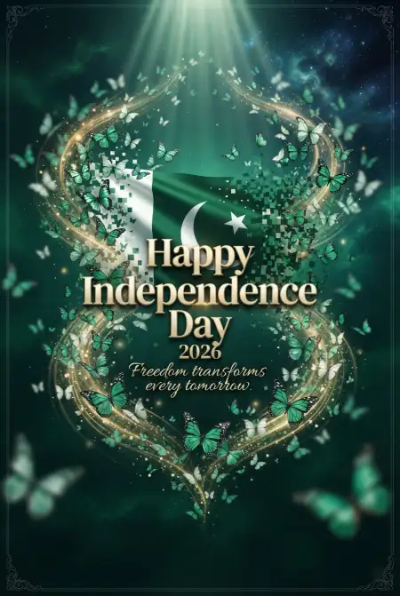 Pakistan Independence Day 2026 Flyer Design - Free Pakistan Independence Day 2026 Download