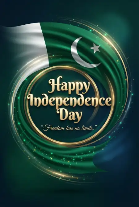 Pakistan Independence Day 2026 Greetings - Free Pakistan Independence Day 2026 Download