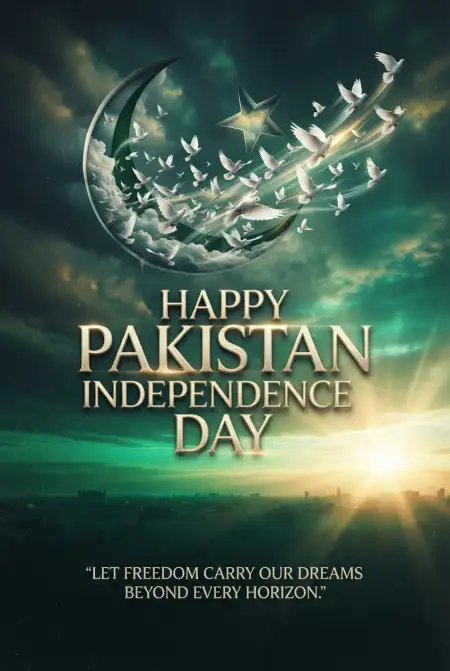 Pakistan Independence Day 2026 Instagram Post - Free Pakistan Independence Day 2026 Download