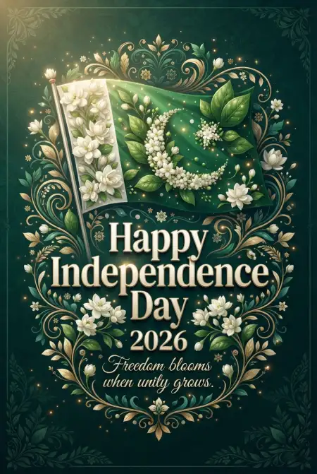 Pakistan Independence Day 2026 Photo Frame - Free Pakistan Independence Day 2026 Download