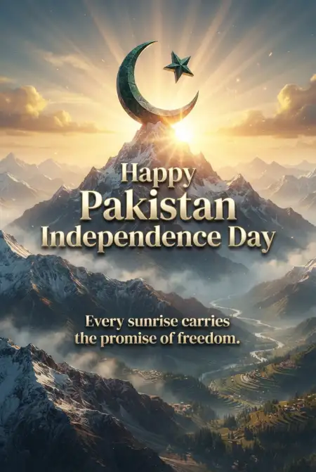 Pakistan Independence Day 2026 Pinterest Post - Free Pakistan Independence Day 2026 Download