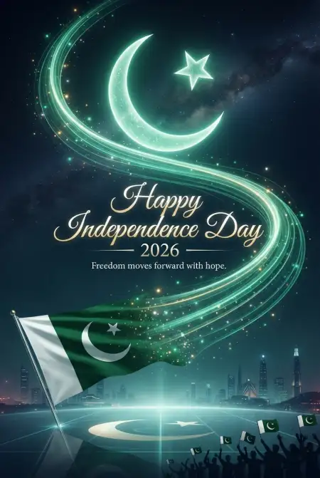 Pakistan Independence Day Celebration Social Media Post - Free Pakistan Independence Day 2026 Download