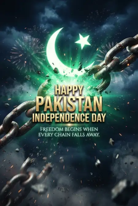 Pakistan Independence Day Creative Facebook Post - Free Pakistan Independence Day 2026 Download
