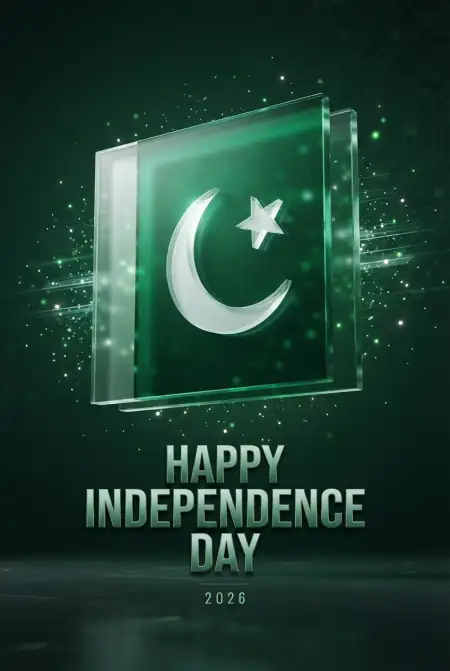 Pakistan Independence Day Greetings Social Media Design - Free Pakistan Independence Day 2026 Download