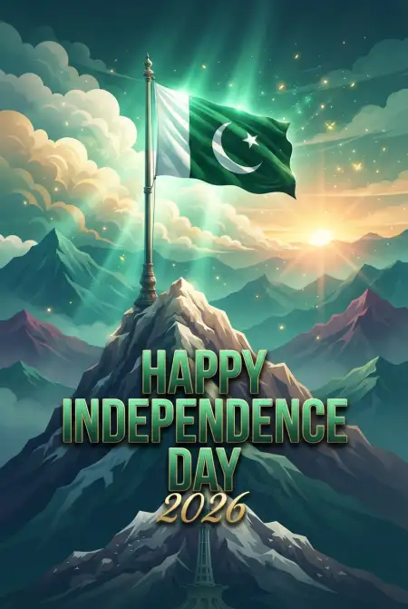 Pakistan Independence Day Pakistan Flag Social Media Post - Free Pakistan Independence Day 2026 Download