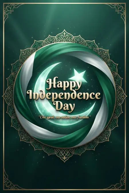 Pakistan Independence Day Social Media Banner - Free Pakistan Independence Day 2026 Download