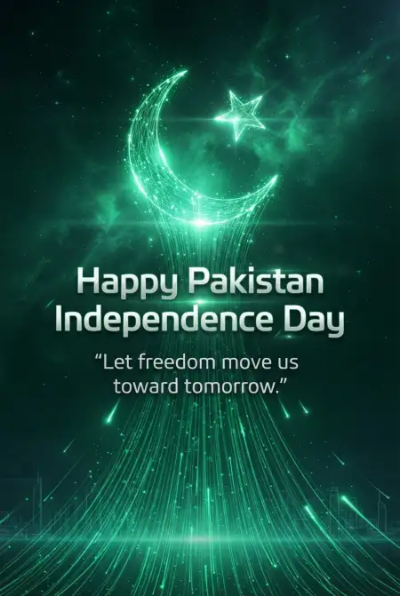 Pakistan Independence Day Wishes Facebook Post - Free Pakistan Independence Day 2026 Download