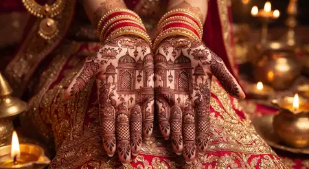 pakistani style karwa chauth mehndi design - Karwa Chauth Mehndi Design 2026