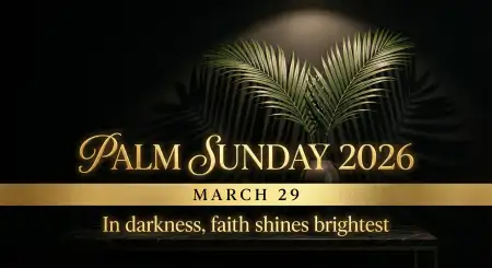 Palm Sunday 2026 Bible Verses List - Free Palm Sunday 2026 Download