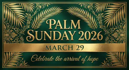 Palm Sunday 2026 Celebration Ideas - Free Palm Sunday 2026 Download