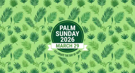 Palm Sunday 2026 Graphic Design Inspiration - Free Palm Sunday 2026 Download