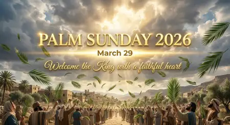Palm Sunday 2026 Greetings For Whatsapp - Free Palm Sunday 2026 Download