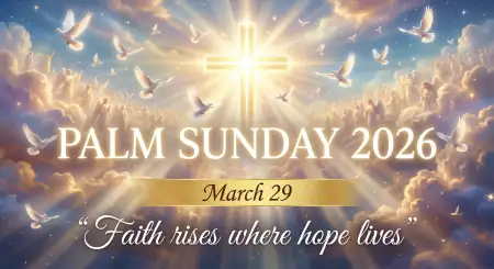 Palm Sunday 2026 Hindi Wishes And Quotes - Free Palm Sunday 2026 Download