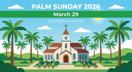 Palm Sunday 2026 School Assembly Speech - Free Palm Sunday 2026 Download